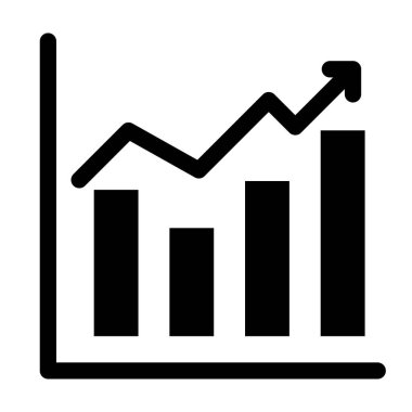 Kişisel ve Ticari Kullanım İçin Büyüme Vektörü Kabartma Simgesi
