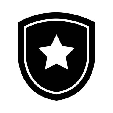 Kişisel ve ticari kullanım için Kalkan Vektörü Kabartma Simgesi