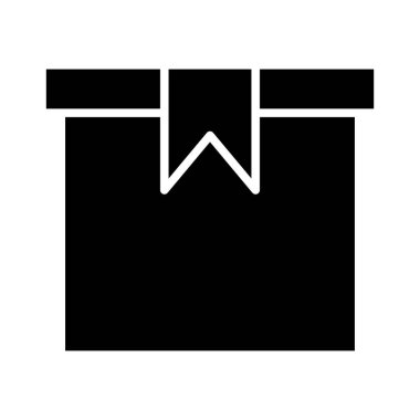 Kişisel ve Ticari Kullanım İçin Kutu Vektörü Kabartma Simgesi