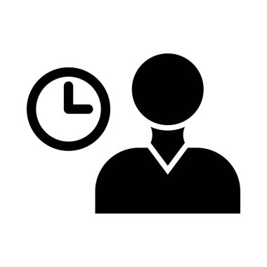 Kişisel ve ticari kullanım için Üretim Vektörü Glyph Simgesi