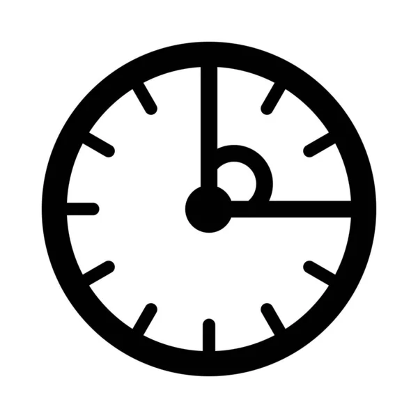 Обмежений Час Векторна Піктограма Glyph Особистого Комерційного Використання — стоковий вектор
