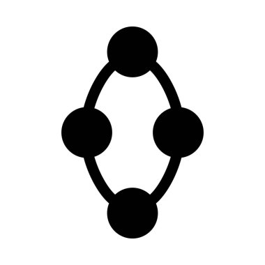 Kişisel ve ticari kullanım için Oval Vektör Kabartma Simgesi