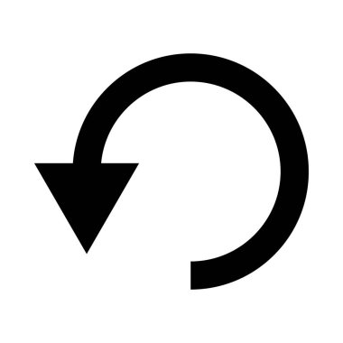 Kişisel ve Ticari Kullanım için Vektör Kabartma Simgesini Döndür