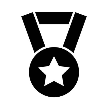 Kişisel ve ticari kullanım için Madalya Vektörü Kabartma Simgesi