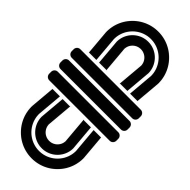 Kişisel ve ticari kullanım için Halat Vektörü Kabartma Simgesi