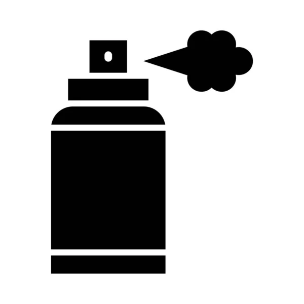 Spray Festék Vektor Glyph Ikon Személyes Kereskedelmi Használatra — Stock Vector