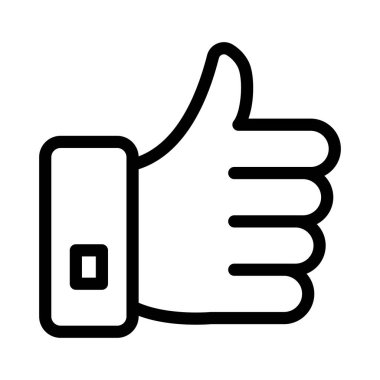 Kişisel ve ticari kullanım için Vektör Kalın Çizgi Simgesi gibi