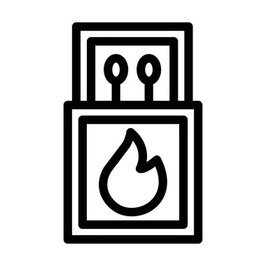 Kişisel ve ticari kullanım için Vektör Kalın Çizgi Simgesini Eşleştirir