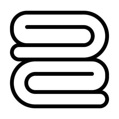 Kişisel ve ticari kullanım için Battaniye Vektörü Kalın Çizgi Simgesi