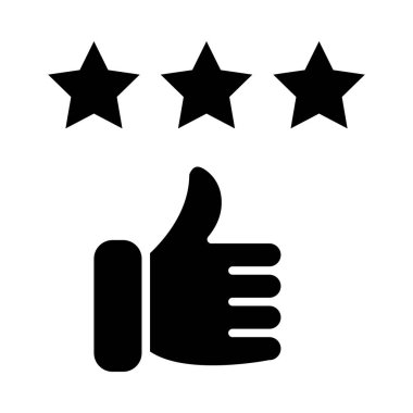 Kişisel ve Ticari Kullanım İçin İyi Geri bildirim Vektörü Kabartma Simgesi