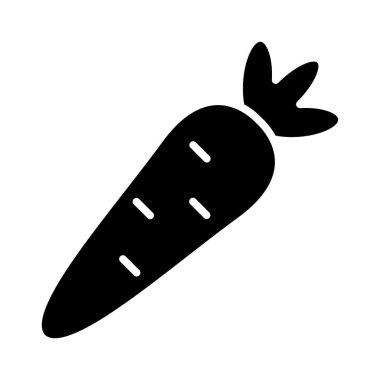 Kişisel ve ticari kullanım için Havuç Vektörü Kabartma Simgesi