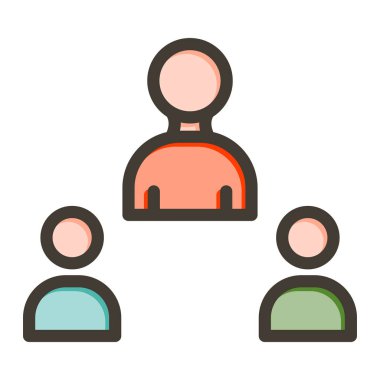 Buluşma Kalın Çizgisi Kişisel ve Ticari Kullanım İçin Renklerle Dolu