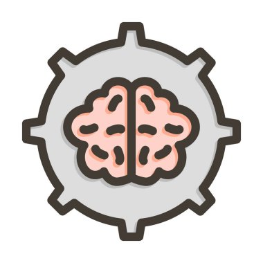 Stres Yönetimi Kalın Çizgisi Kişisel ve Ticari Kullanım İçin Renkleri Doldurdu