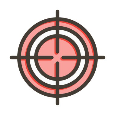 Hedefler Kişisel ve Ticari Kullanım İçin Renkler Dolduruldu