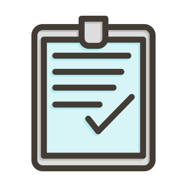 Onay Kalın Çizgisi Kişisel ve Ticari Kullanım İçin Renklerle Dolu