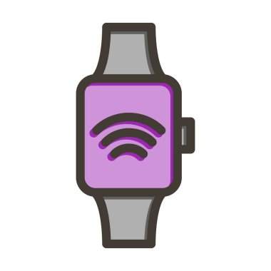 Akıllı Saat Kalın Çizgisi Kişisel ve Ticari Kullanım İçin Renkleri Doldurdu