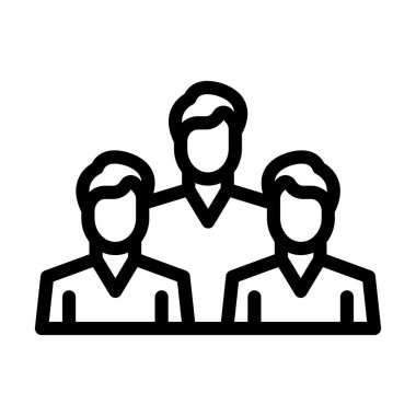 İnsanlar Kişisel ve Ticari Kullanım İçin Kalın Çizgi Simgesini Yönlendiriyor