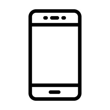 Kişisel ve ticari kullanım için Aygıt Vektörü Kalın Çizgi Simgesi