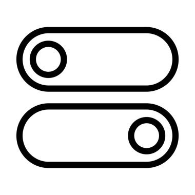 Kişisel ve ticari kullanım için Vektör Kalın Çizgi Simgesini Değiştir