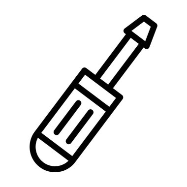 Kişisel ve ticari kullanım için Araç Vektörü Kalın Çizgi Simgesi