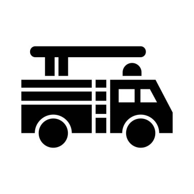 Kişisel ve Ticari Kullanım İçin İtfaiye Timi Vektör Sembolü