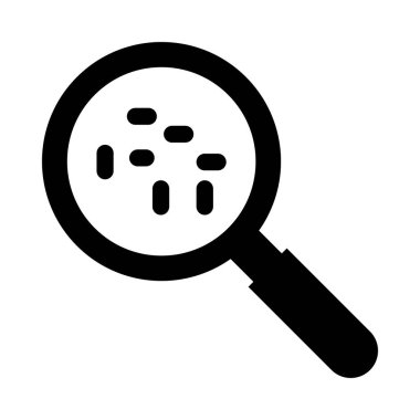 Kişisel ve Ticari Kullanım İçin Mikrobiyoloji Vektörü Kabartma Simgesi