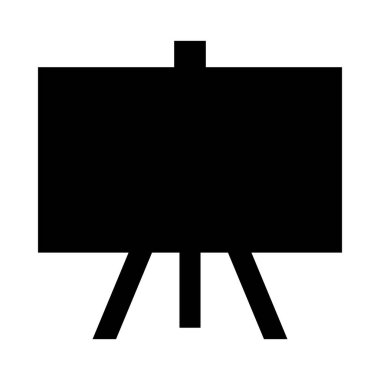 Kişisel ve ticari kullanım için Kara Tahta Vektör Kabartma Simgesi