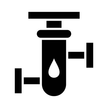 Kişisel ve ticari kullanım için Su Filtresi Vektör Kabartma Simgesi