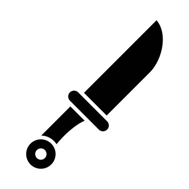 Kişisel ve Ticari Kullanım İçin Bıçak Vektörü Kabartma Simgesi