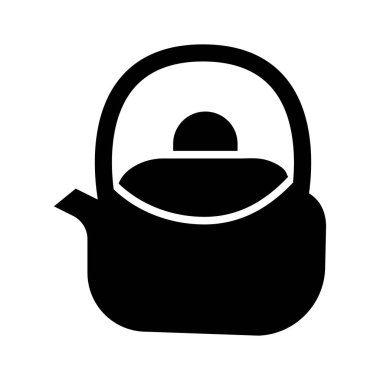 Kişisel ve Ticari Kullanım İçin Kettle Vektör Kabartma Simgesi