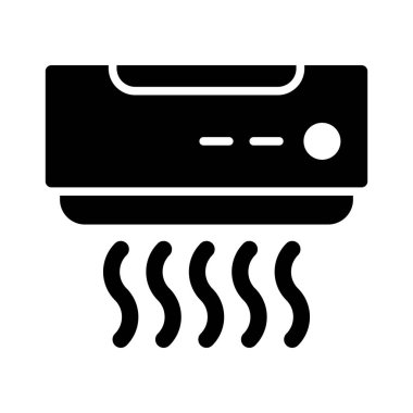 Kişisel ve ticari kullanım için Klima Vektör Kabartma Simgesi