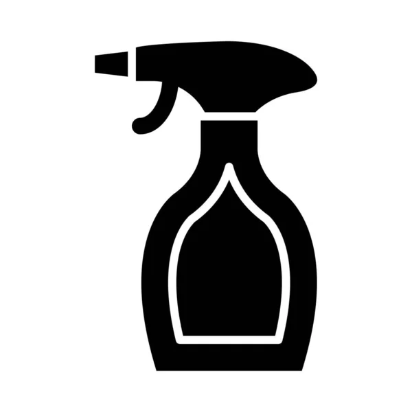 Reiniging Liquid Vector Glyph Icon Voor Persoonlijk Commercieel Gebruik — Stockvector