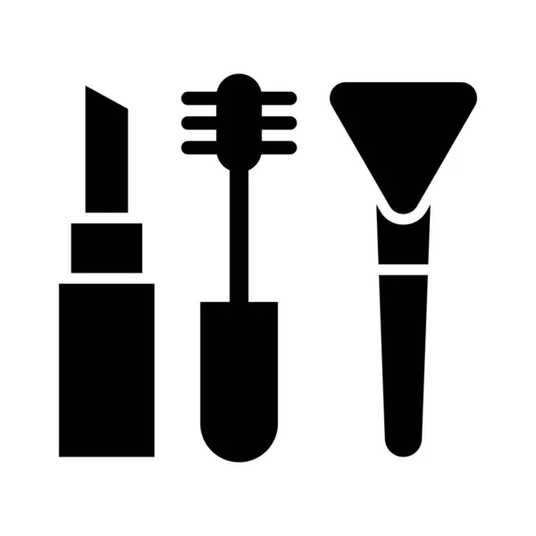 Cosmetische Vectorglyph Icoon Voor Persoonlijk Commercieel Gebruik — Stockvector