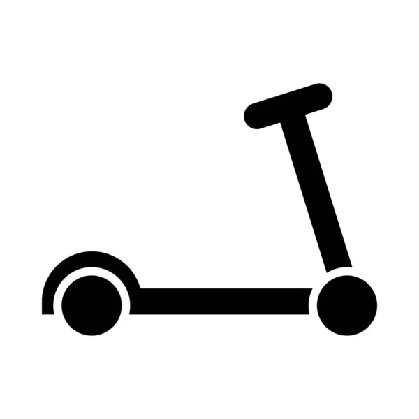 Scootie Vector Glyph Icono Para Uso Personal Comercial — Vector de stock