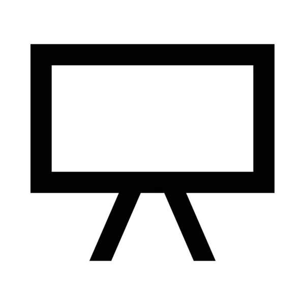 Whiteboard Vector Glyph Icon Für Den Persönlichen Und Kommerziellen Gebrauch — Stockvektor