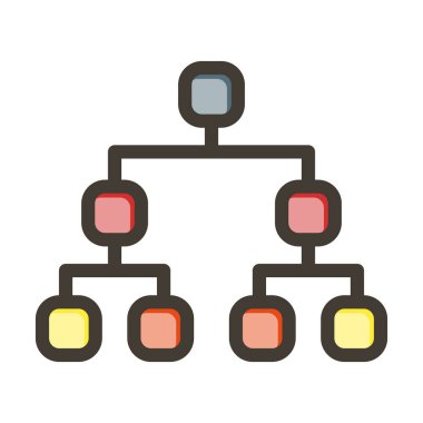 Sitenin Harita Kalın Çizgisi Kişisel ve Ticari Kullanım İçin Renklerle Dolu