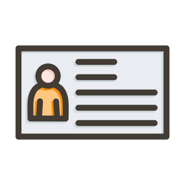 Kimlik kalınlığı Kişisel ve Ticari Kullanım İçin Renklerle Dolu