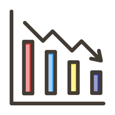 Çarpışma Kalın Çizgisi Kişisel ve Ticari Kullanım İçin Renklerle Dolu
