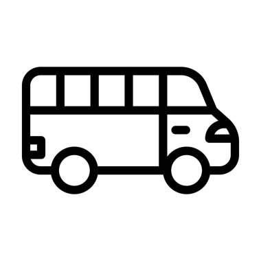 Kişisel ve ticari kullanım için Van Vector Kalın Çizgi Simgesi