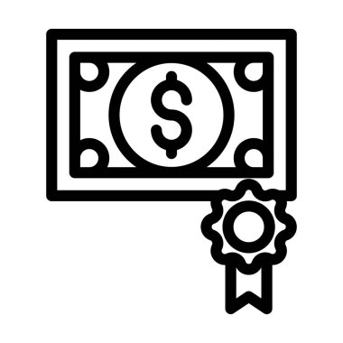 Kişisel ve ticari kullanım için Bond Vector Kalın Çizgi Simgesi