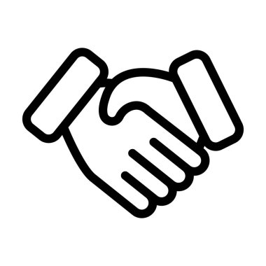 Kişisel ve ticari kullanım için Ortak Vektör Kalın Çizgi Simgesi