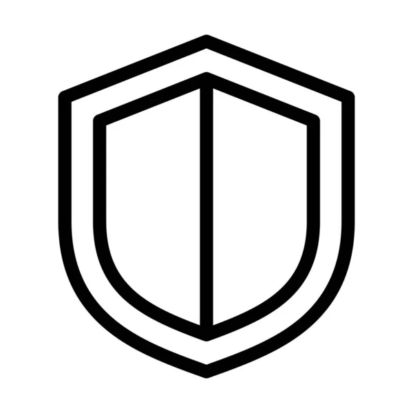 Autorisierung Vector Thick Line Icon Für Den Persönlichen Und Kommerziellen — Stockvektor