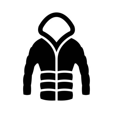 Kişisel ve ticari kullanım için Kirli Ceket Vektör Kabartma Simgesi Simgesi