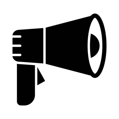 Kişisel ve Ticari Kullanım İçin Yüksek Sesli Sözcü Vektör Sembolü