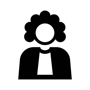 Kişisel ve Ticari Kullanım için Yargıç Vektörü Glyph Simgesi