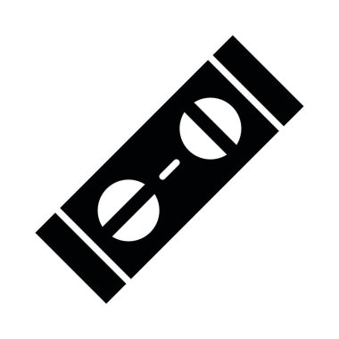 Kişisel ve Ticari Kullanım için Seviye Araç Vektörü Kabartma Simgesi