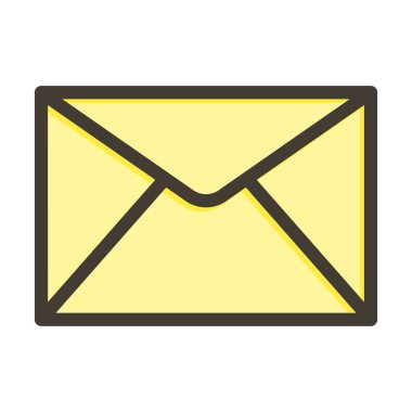 Posta Kalın Çizgisi Kişisel ve Ticari Kullanım İçin Renklerle Dolu