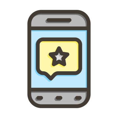 Favori Kalın Çizgi Kişisel ve Ticari Kullanım İçin Renklerle Dolu