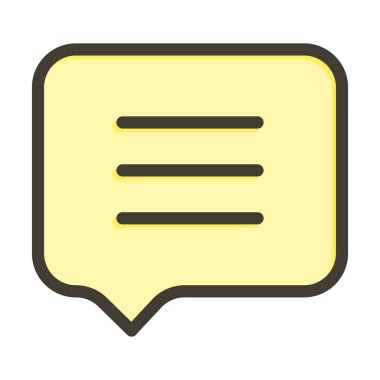 Kişisel ve Ticari Kullanım İçin Renklerle Dolu İleti Kalın Çizgisi