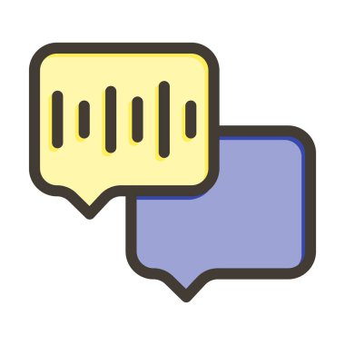 Kişisel ve Ticari Kullanım İçin Renkler Doldurulmuş Ses İletisi Kalın satırı